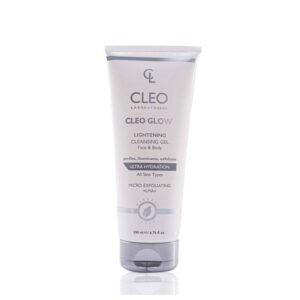 Cleo glow lightening cleansing gel ultra hydration 125 ml