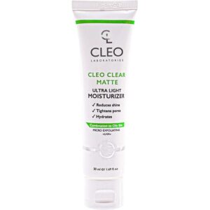 cleo clear matte ultra light moisturizer 40 ml