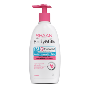 shaan body milk 300 ml - vanilla coconut
